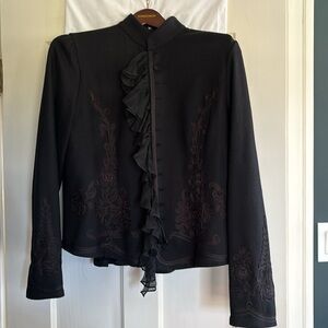 Ralph Lauren Vintage Wool Embroidered Jacket